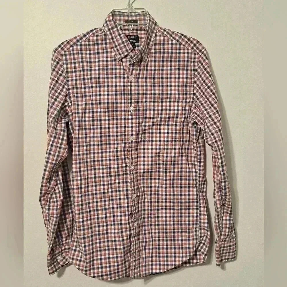 J.Crew Slim Button down Size Small Flex Washed EUC